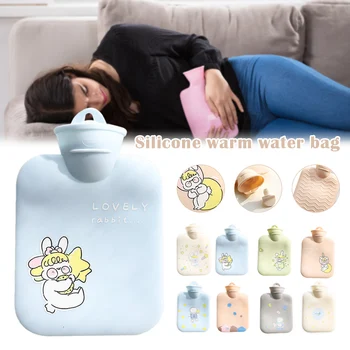 

Hot Water Bottle Cartoon Hot Water Bag Keep Warm in Winter No Water Leak UD88