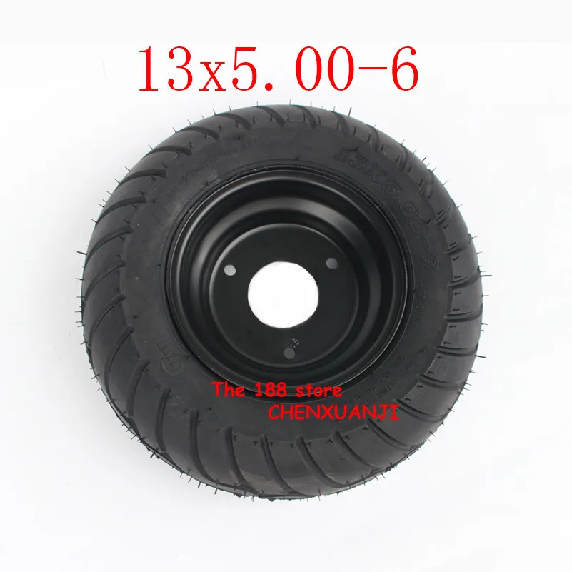 Картинг детская коляска ATV UTV 13X6. 50-6 дюймов бандаж колеса внутренняя трубка с концентратором