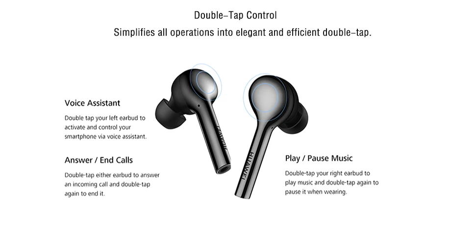 HUAWEI FreeBuds Lite/Enjoy беспроводные стерео наушники водонепроницаемые IP54 наушники голосовое Сенсорное управление Bluetooth наушники
