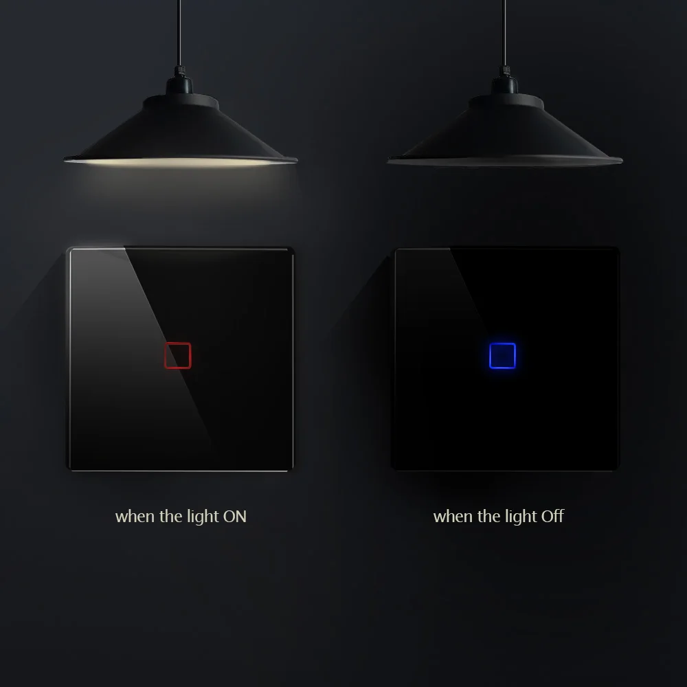 wall light controller para home automation touch 01