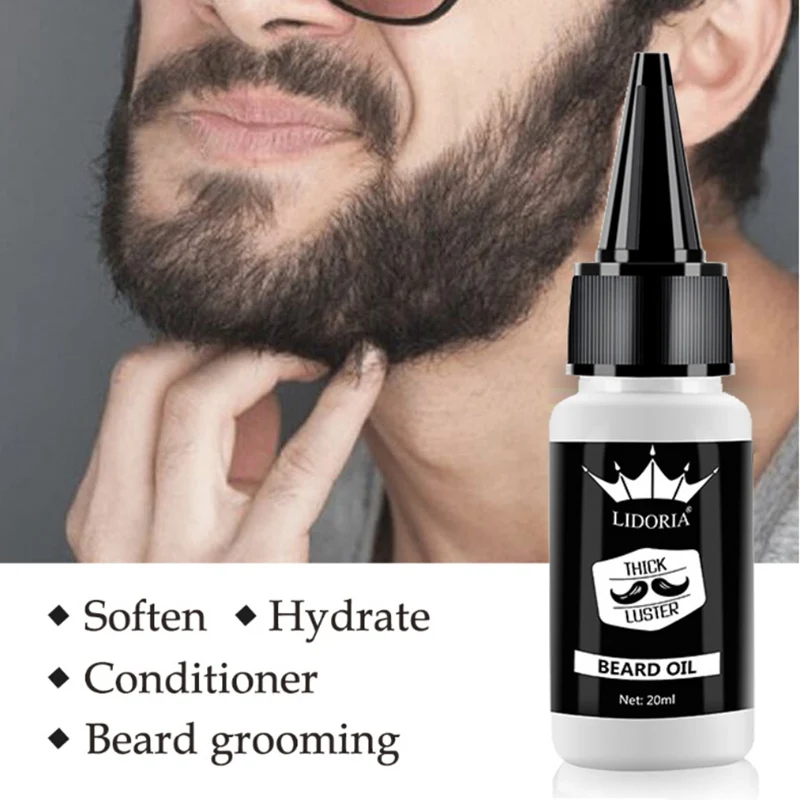 Масло для бороды Для мужчин борода Усилитель роста питание для лица усы расти, придание формы, инструмент для ухода за бородой