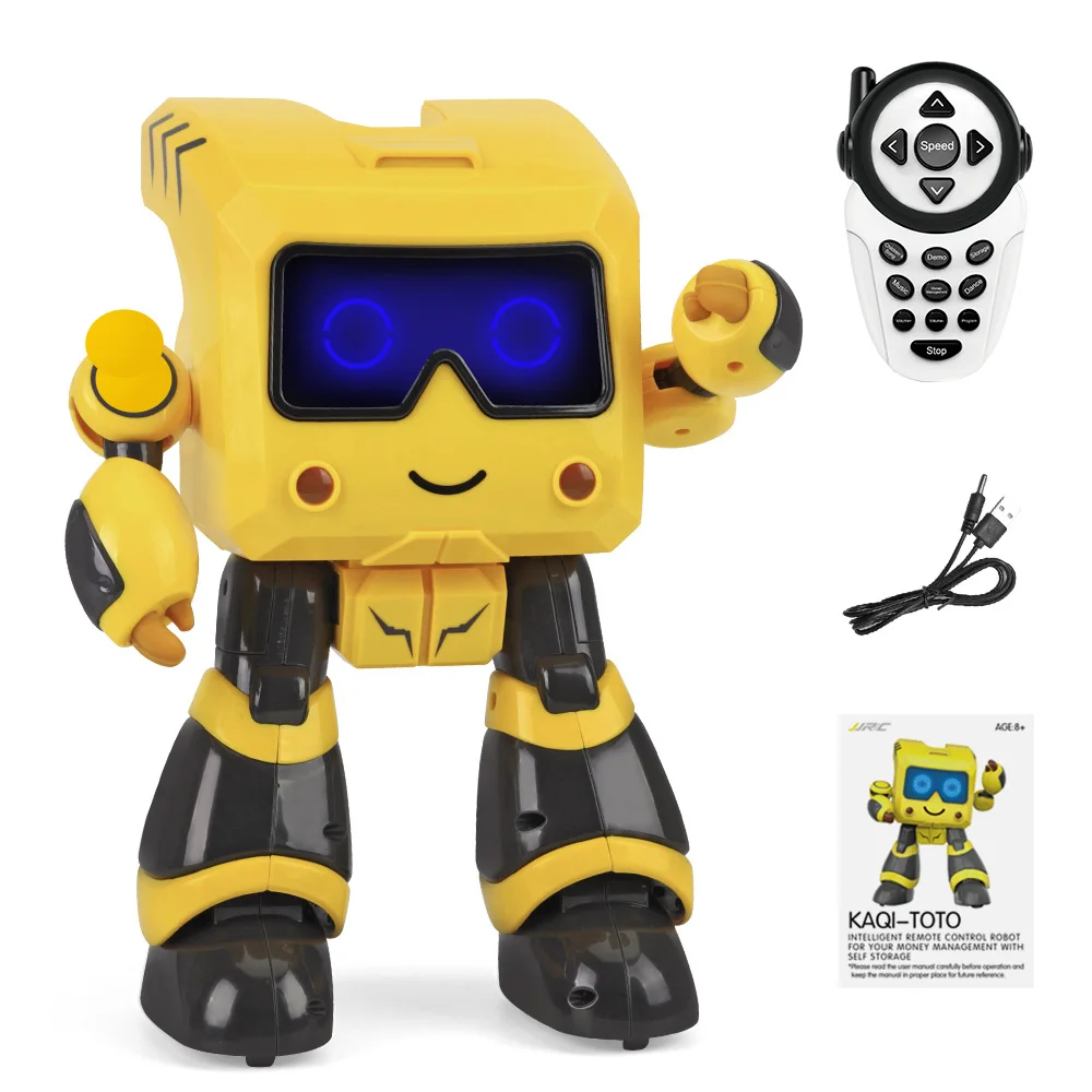 

JJRC R17 KUQI-TOTO Intelligent Programming Robot Toy Storage Management Coin Sensing Fast Slow Switching Robots With Light Music