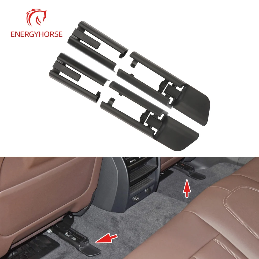 

For BMW G30 G11 G12 F15 F16 Car Front Rear Left Right Seat Rail Trim Cover Sliding Track Bonnet For BMW 5 7 Series X5 X6