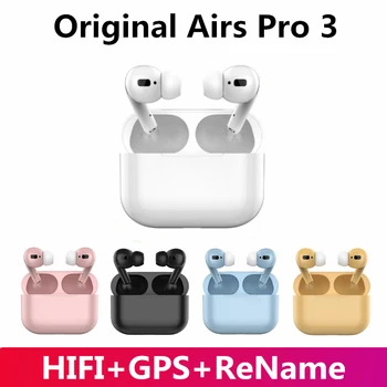 

Airs Pro 3 Wireless Earphone Bluetooth Headphones Smart Touch Headset Aire Earbuds With Case for xiaomi Android earphones pods 2