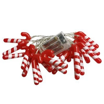 

Candy Cane Christmas Theme String Lights with 8 Flicker Modes Remote for Bedroom Porch Wedding Birthday Ideas