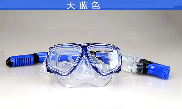 Snorkeling Full Dry Breathing Tube Submersible Equipment Diving Mask Superficial Snorkeling Equipment SB03