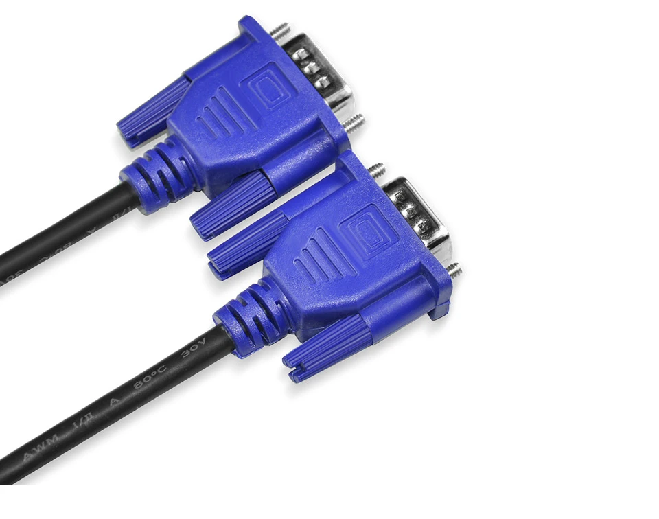 1080P VGA к VGA компьютерный монитор Удлинительный Кабель VGA кабель HD 15 Pin штырь, кабель медная проволока для портативных ПК