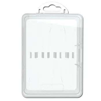 

Travel Portable Electric Toothbrush Heads Holder 4 Capacity Organizer Storage Box For Philips HX6013/HX6063/HX6730 Plastic Case