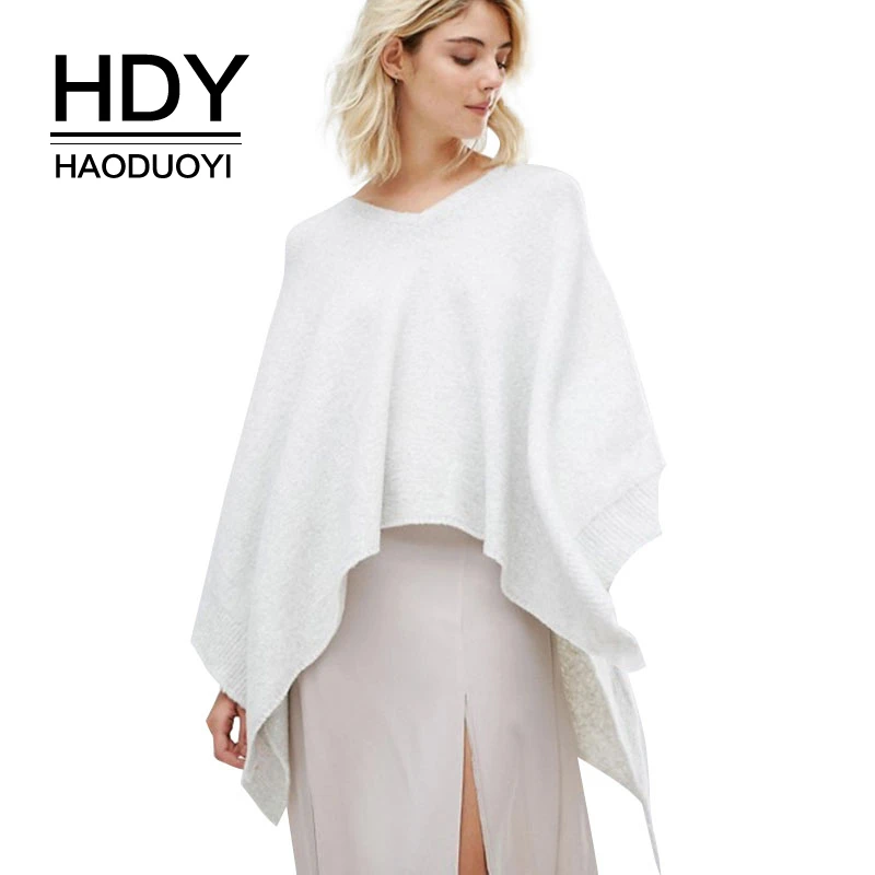 HDY Haoduoyi Мода коммутируют Простой повседневный сплошной цвет элегантный плащ топы
