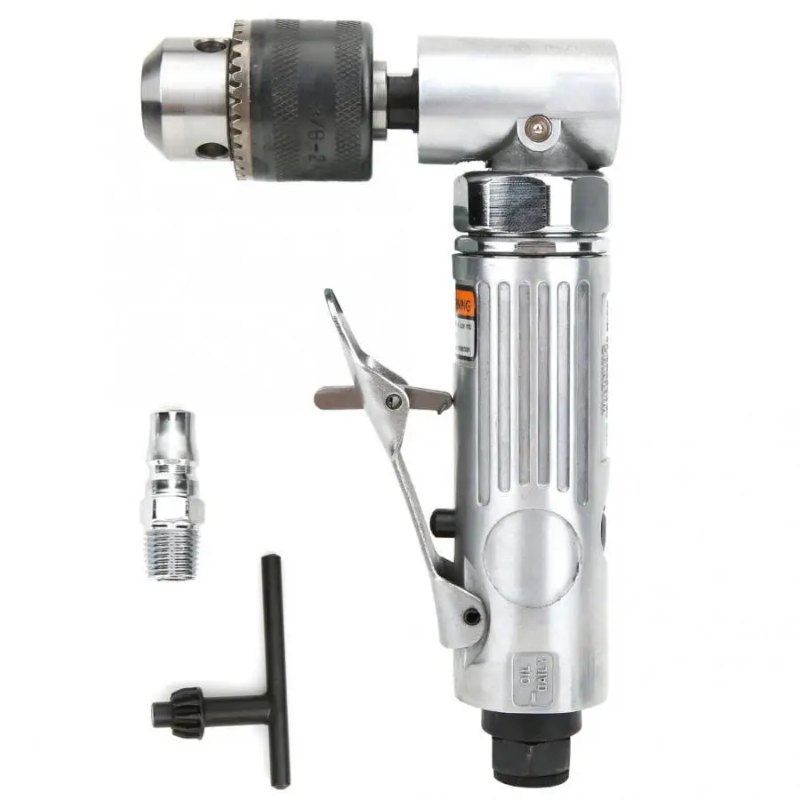 3/8in Hole Drilling Tool Air Drill 90 Degrees Mini High Pneumatic Hand Tool 15000rpm Air Drill