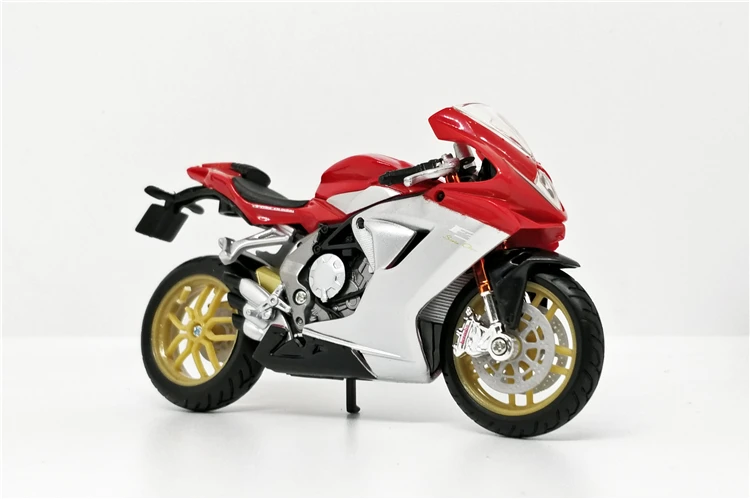 Bburago 1/18 масштаб 1:18 MV Agusta F3 Oro 2012 Литые пластиковые модели мотоциклов для мальчиков|