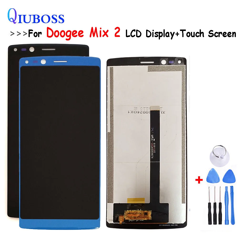 

ЖК-дисплей 5,99 дюйма Для Doogee Mix 2 + стандартная Замена + Бесплатные инструменты