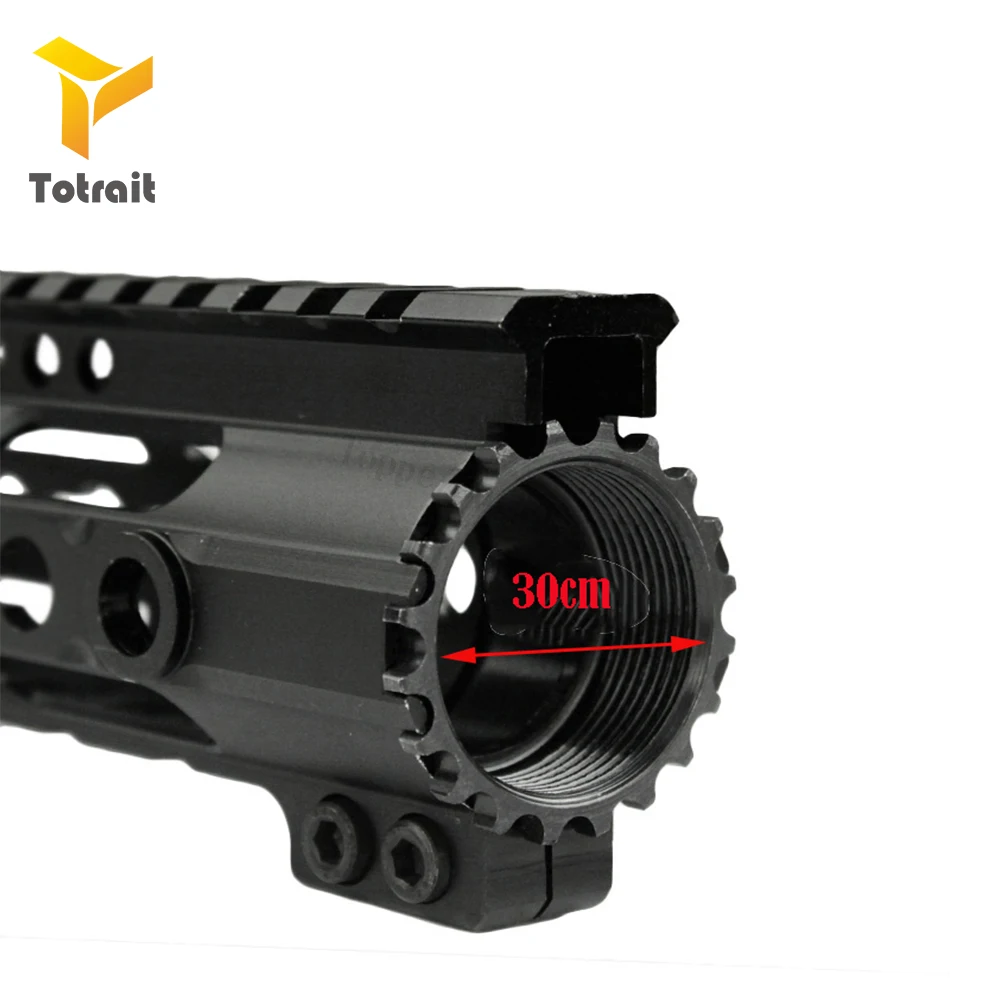 Totrait Tactical " 7" 1" 12" 13. " 15. 25" Handguard Keymod Rail Picatinny Free Float Mount system для страйкбола AEGHunting Black