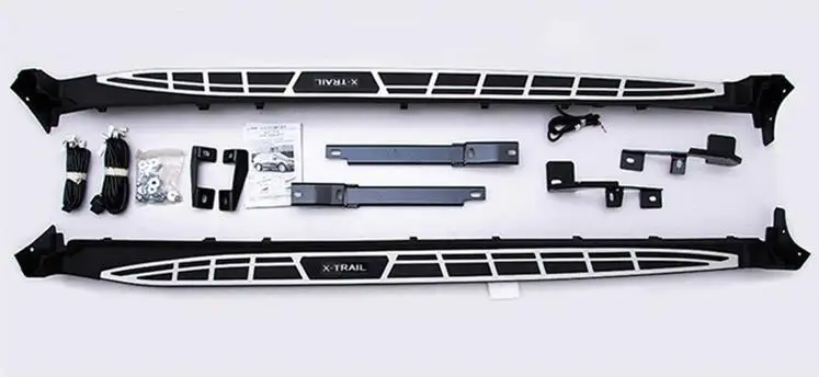 Высокое качество Алюминий сплав бег подножка Nerf бар педали для Nissan X-Trail изгой
