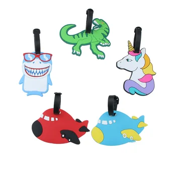

1pcs Boarding Tags Creative Baggage Id Addres Holder Suitcase Luggage Tag