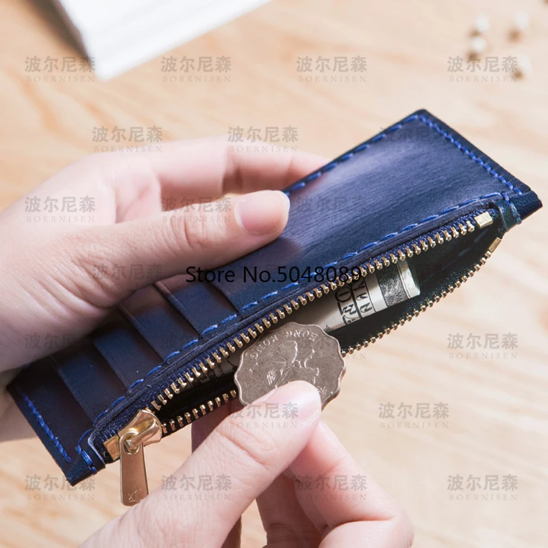 Вырубной нож для дерева японское стальное лезвие правила штампы DIY кожаный бумажник на молнии Держатель для карт ручной удар инструмент-шаблон для кожевенного ремесла