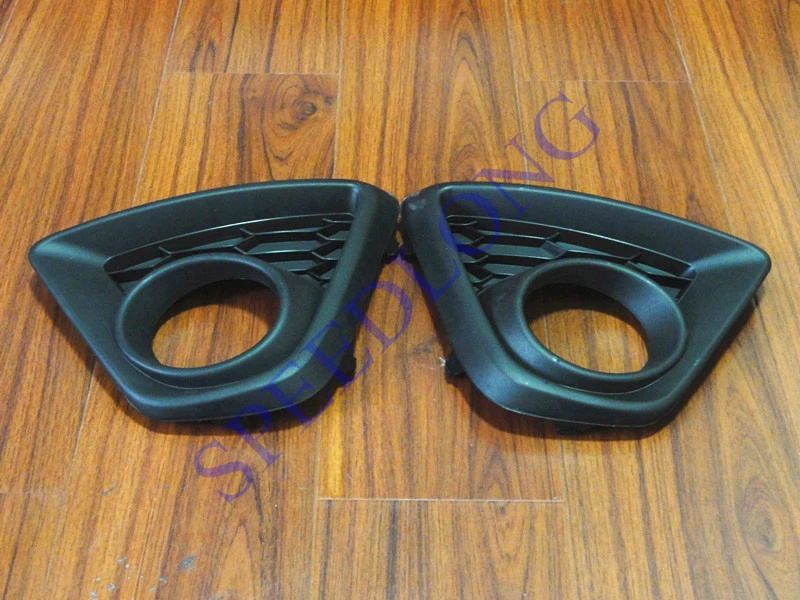 

2 Pcs/Pair RH and LH front fog light lamp frame covers trim for Mazda CX-5 2013-2015