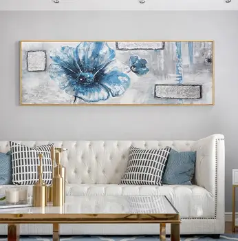 

Hand painted oil wall art Abstract flower, home decoration abstract Landscape oil painting on canvas