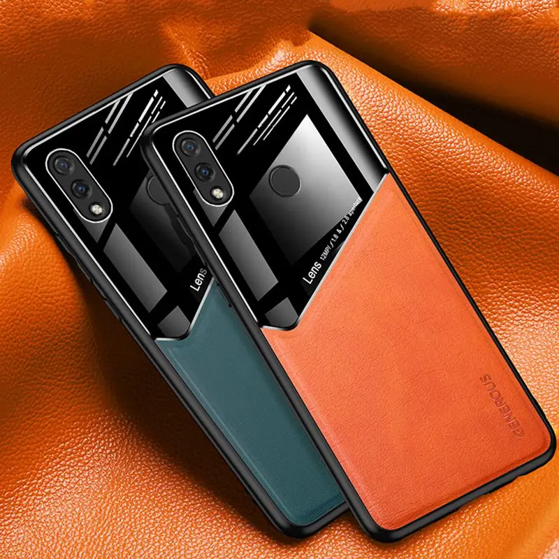 Чехол для Huawei Nova 3 4 5 6 7 Se Pro роскошный кожаный чехол 3e 4e 3i 5i акриловый зеркальный с