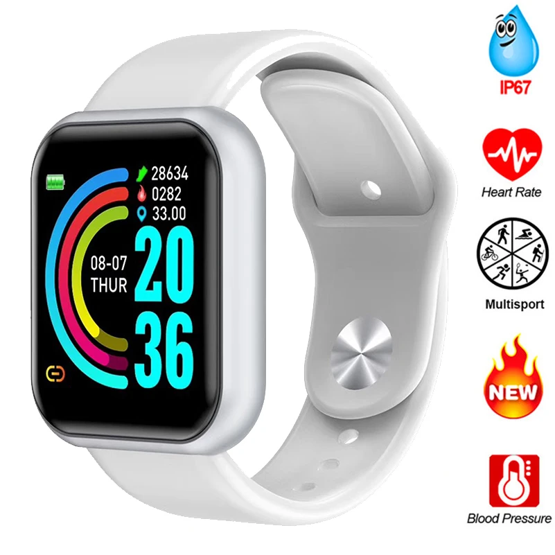 

2020 Bluetooth Smart Watch Men Blood Pressure Smartwatch Women Waterproof Heart Rate Tracker Clock Watch Smart For Android IOS