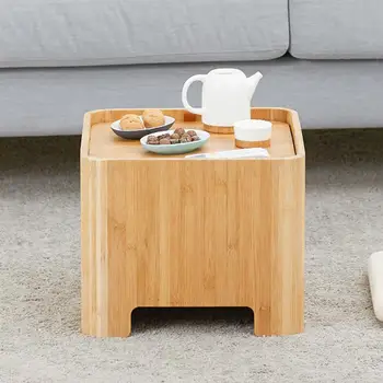 

Nanzhu Simple Tatami Dressing Table Bay Window Small Coffee Table Stool Flip Cover Storage Storage Padded Porch Stool