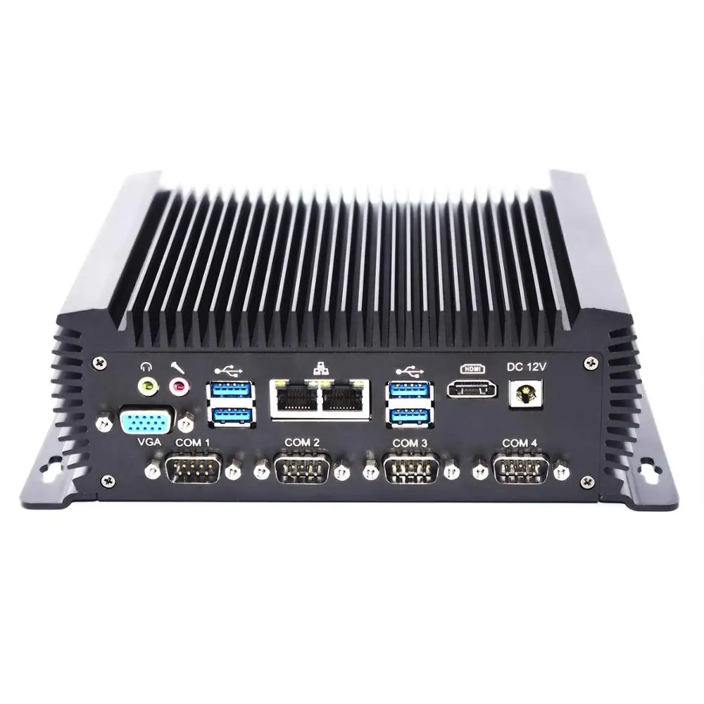 Topton процессор Intel Core i7 4500U Windows 10/Linux Безвентиляторный Компьютер HD graphics 4400 6* COM 2* LAN HDMI VGA промышленный Мини ПК