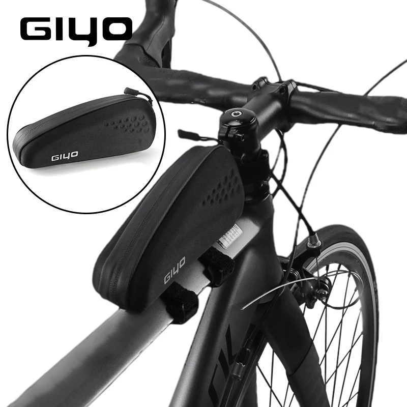 GIYO MTB велосипедный велосипед Водонепроницаемый передняя рама труба сумка Велоспорт инструмент сумка легко установить и взять простой и стильный