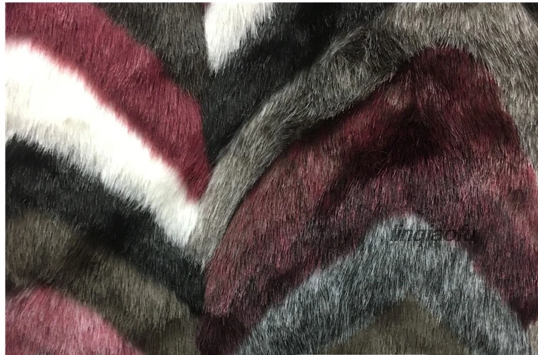 Spot вода жаккард плюшевая ткань искусственный мех осень и зима Большая одежда плюшевая ткань