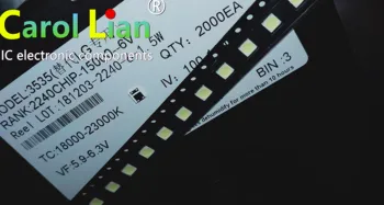 

500 PCS replace FOR LG Innotek LED LED Backlight 2W 6V 3535 Cool white LCD Backlight for TV TV Application LATWT391RZLZK