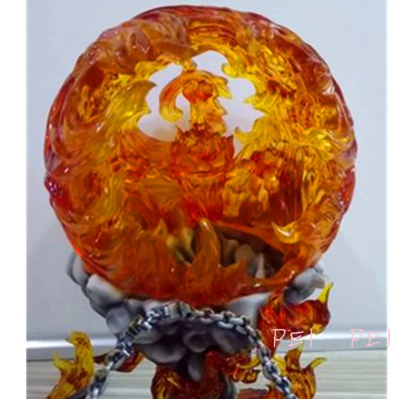 Статуя Один Кусок Portgas D Ace мяч огня полноразмерный портретный предел смолы анимационная фигурка GK Коллекционная модель игрушки P1615