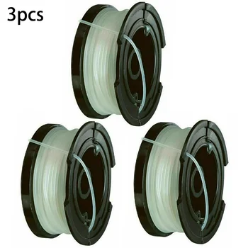 

3PCS Original Equipment Spool & Nylon Line Replace OEM For Black And Decker A6481 Reflex Strimme Trimmer Exquisite