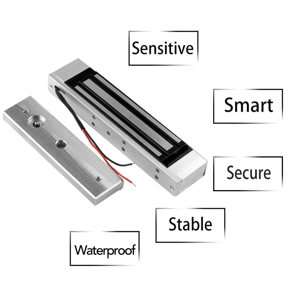Rond elektrisch slot 12 V solenoïde vergrendeling (vergrendeld indien ingeschakeld) Elektronisch normaal open elektromagneet ontgrendeling kastdeur Veilige vergrendelingsschakelaar - Nederland