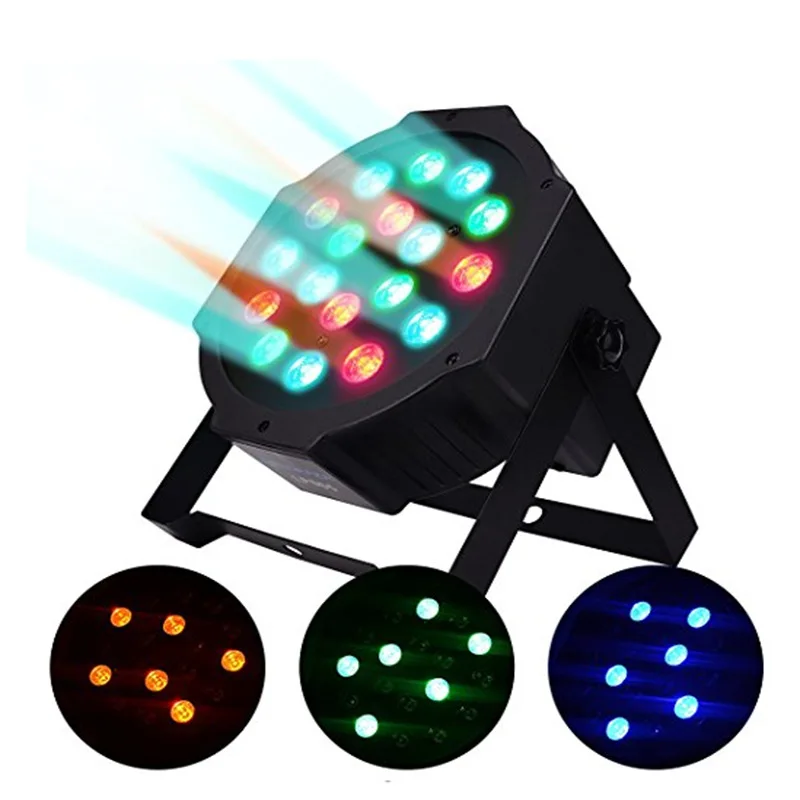 

18 3 w led Par Washing Light Background Light Photoflood Lamp Bar Stage Wedding Lights