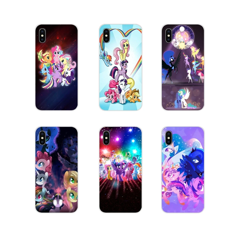 Для Samsung Galaxy J1 J2 J3 J4 J5 J6 J7 J8 Plus 2018 Prime 2015 2016 2017 крутые аксессуары My Little Pony чехлы для