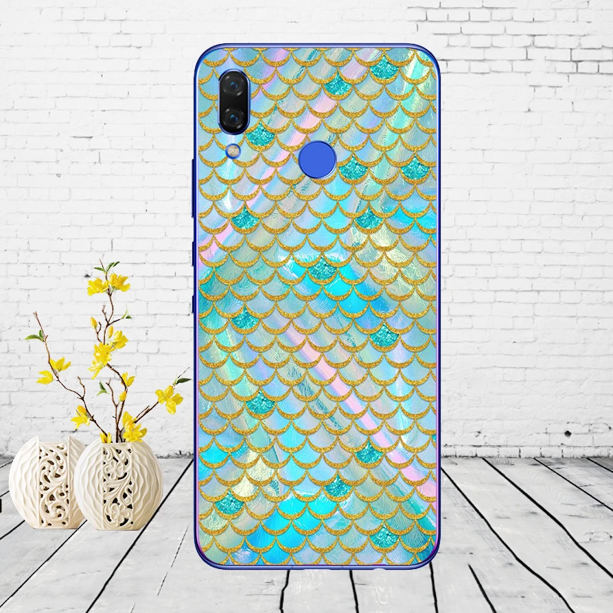 Силиконовый чехол для huawei nova 3 3i, мягкий чехол из ТПУ, задняя крышка для телефона nova 3 nova 3i, INE-LX2, INE-LX9, funda, чехол, бампер - Цвет: J54