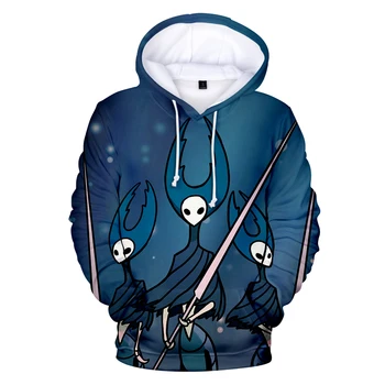 

Hot Sale 3D Anime Hollow Knight Hoodies Hidden Spring/Autumn 3D Cartoon Hollow Knight Hoodie Men/women Kids Children Brand Tops