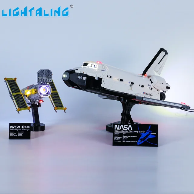 Lightaling Led Light Kit for 10283 Space Shuttle Discovery Building Blocks Set (NO Model) Bricks Toys for Children