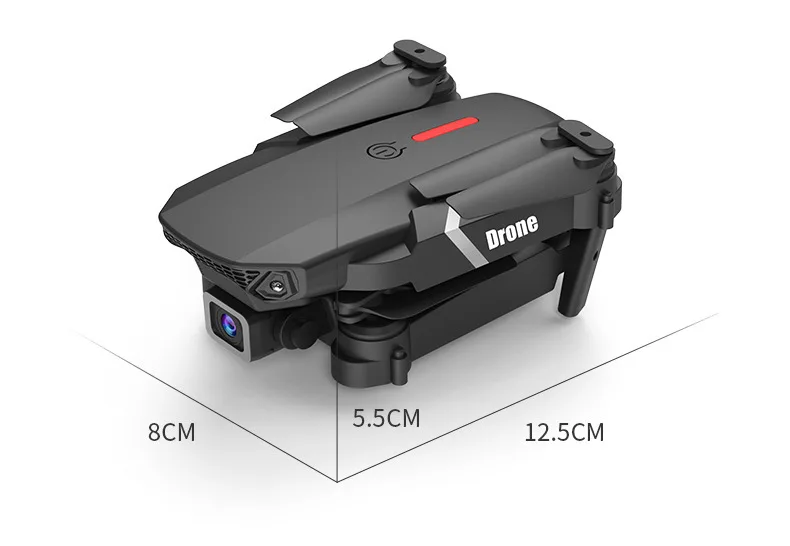 Foldable Rc Drone 4k Pro HD Dual WiFi Camera Wide-Angle Remote Control Plane Quadcopter One Key Return Mini Drones Boy Toy Gift explorers 4ch remote control quadcopter 2.4 g