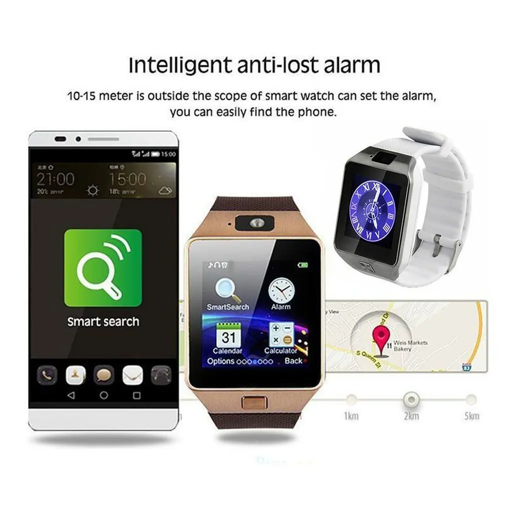 DZ09 Ʈ ġ ȵ̵  ȣȯ Smartwatch ȭ ƮϽ ƮĿ Ʈ ġ es    
