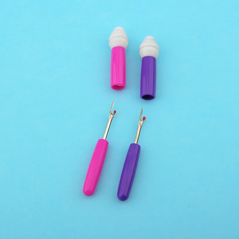 1pcs Cute Seam Ripper Removing Thread Knife Ice Cream Ligature Cutter Creature Cross Stitching Scissor DIY Sewing Accessories