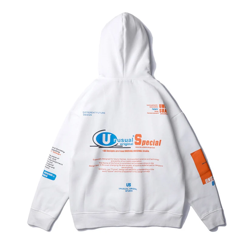 Fashion Us Fleece Pullover Hoodies Men/Women Casual Hooded Streetwear Sweatshirts Hip Hop Harajuku Male Tops