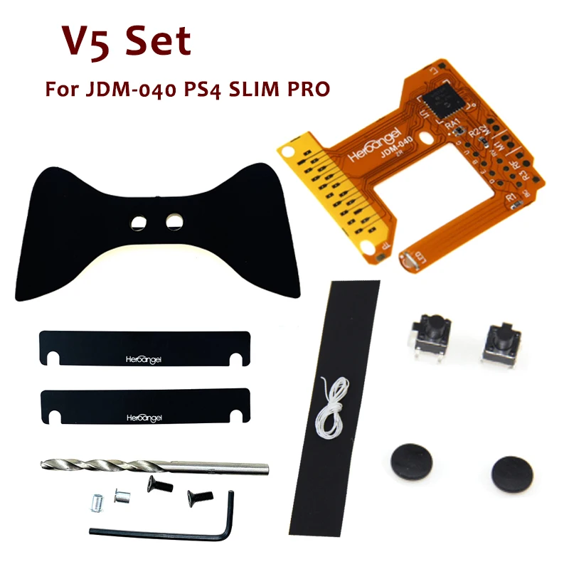 Rapid Fire совместимый с PlayStation 4 JDM 040 контроллер Mod Plus для PS4 Pro V5|Запасные части| |