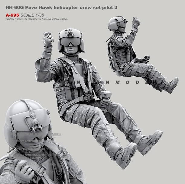 日曜大工のレジンモデルキット,1/35,兵士のフィギュア,組み立て済みA 