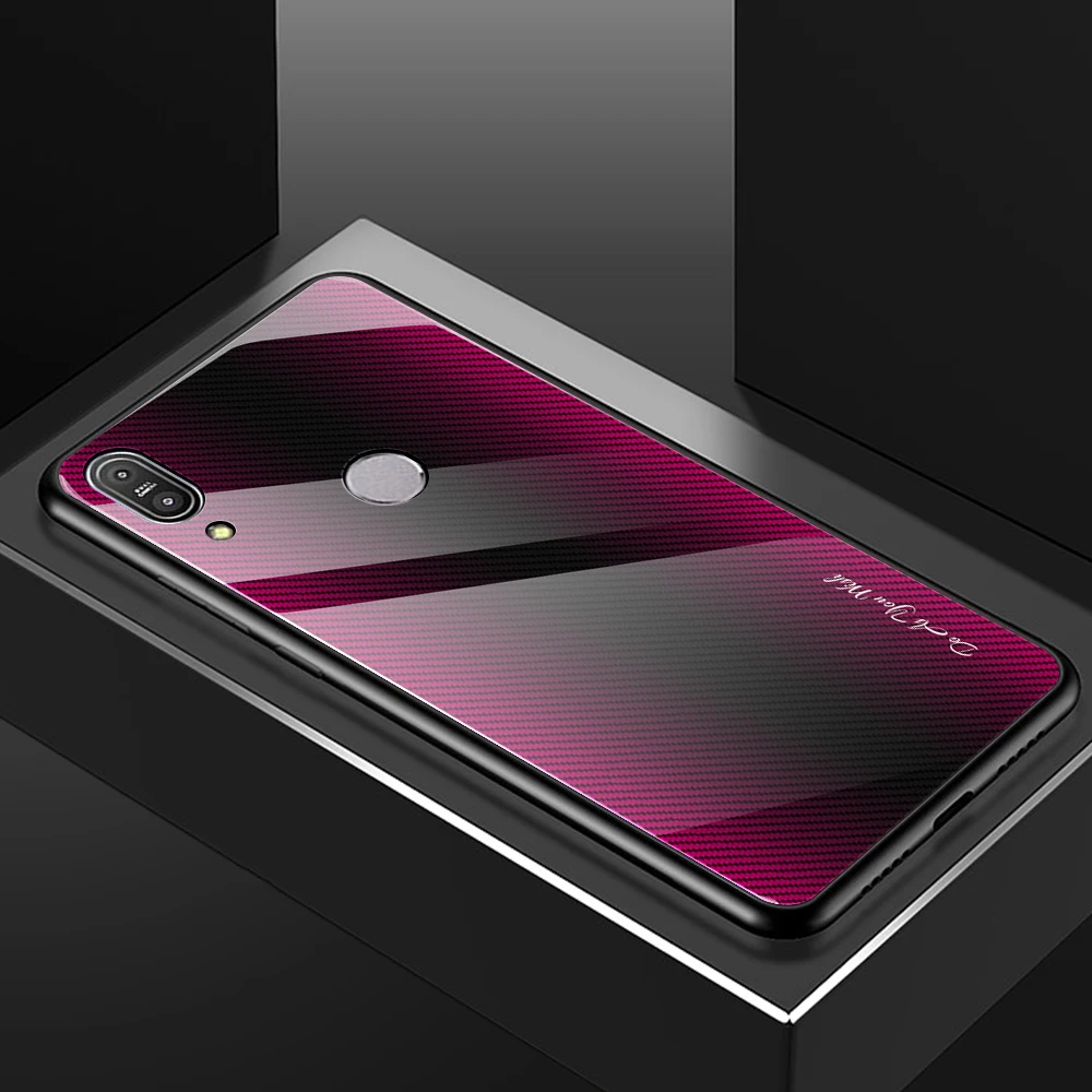 Роскошный чехол для телефона ASUS Zenfone Max Pro M1 M2 ZB601KL ZB602KL ZB631KL ZB633KL закаленное стекло чехол с градиентом - Цвет: 04