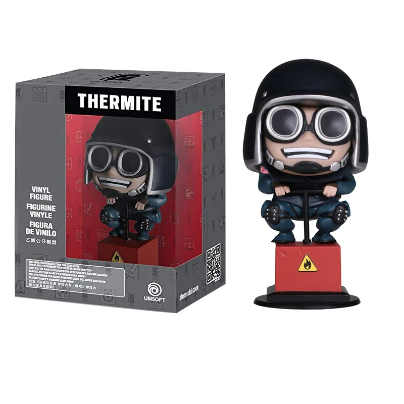 New Rainbow Six Siege 10Cm Figure Toys Thermite Action Figure Hot Toys Desktop Decor Regalo Di Natale