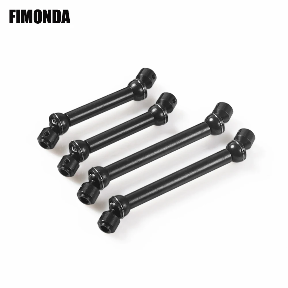 

2pcs 88-113mm 112-152mm Metal HD Steel Universal Drive Shaft CVD for 1/10 RC Crawler SCX10 90046 WRAITH 90018 Traxxas TRX4 D90