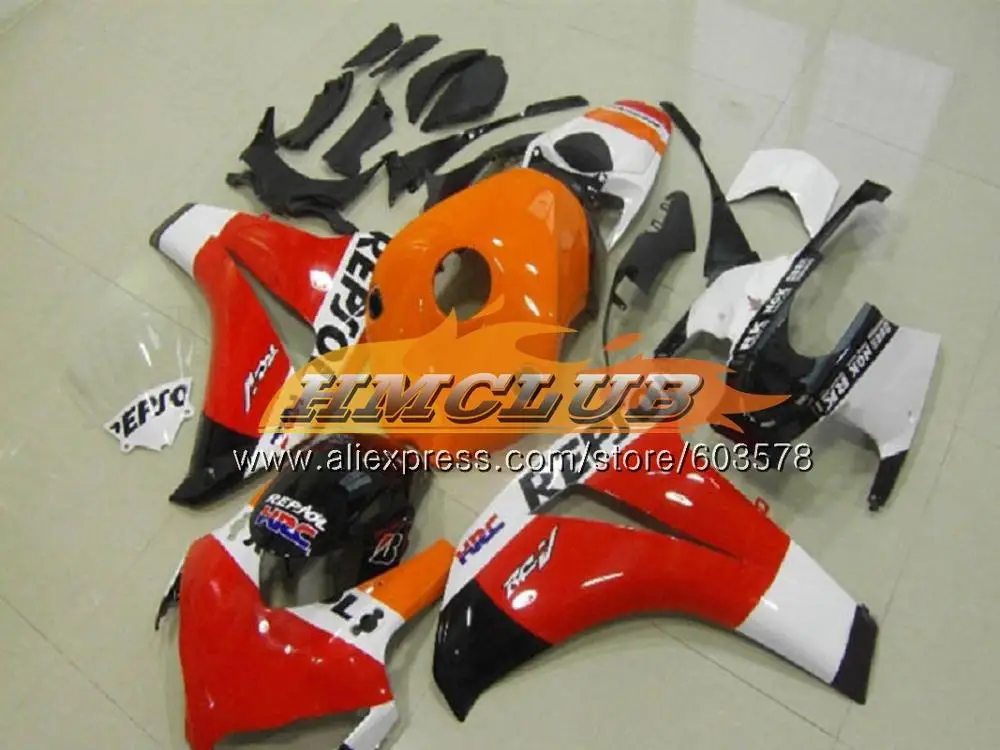 No. 21 Injection For HONDA CBR1000 RR CBR 1000 RR 2008 2009 2010 2011 79CL.69 Repsol red CBR 1000RR CBR1000RR 08 09 10 11 OEM Fairing - Цвет: No. 21