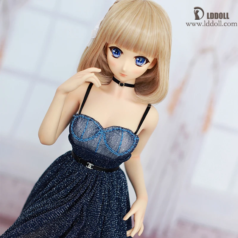 LDDOLL 60 см 1/3 BJD \ DD SD SFD силиконовая бесшовная кукла тело средней груди + глаза макияж