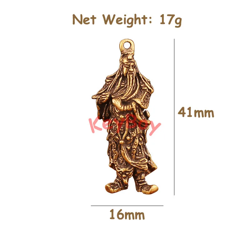 guan gong pendant brass (4)