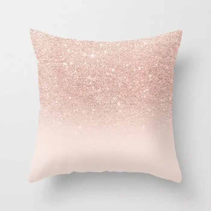 NEW Nordic Geometric Rose Pink Cushion Cases Creative Cute Pillows Case Sofa Bed Seats Cushions Home Decor Cogines Para El Sofa seat cushions Cushions